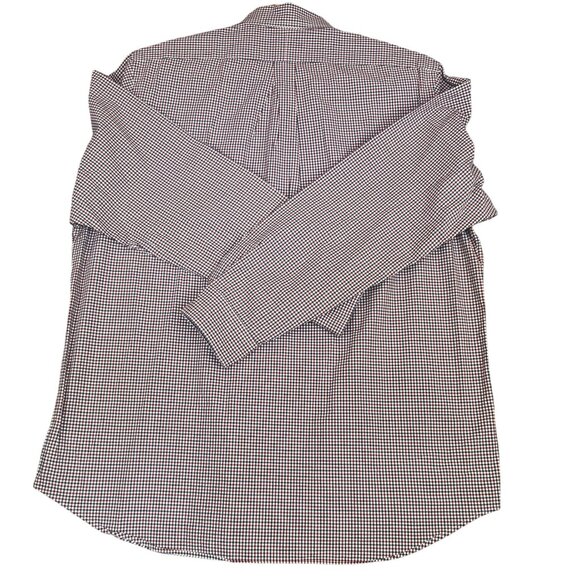 Ralph Lauren Mens XL Red Shirt Blue White Check Button Down Long Sleeve Cotton - Picture 2 of 13